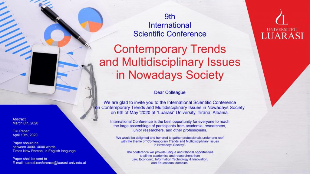 9th International Scientific Conference 